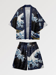 Ensemble Kimono Short 'Fukui'