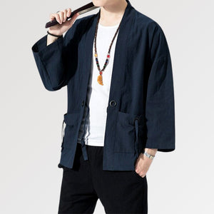Kimono Bleu Homme