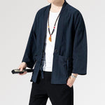 Charger l&#39;image dans la galerie, Kimono Bleu Homme
