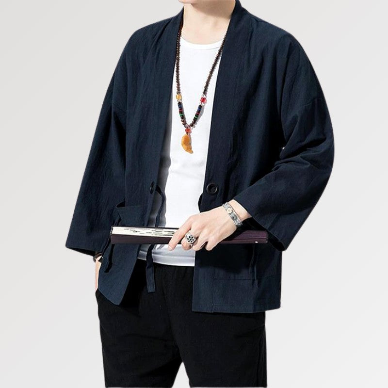 Kimono Bleu Homme