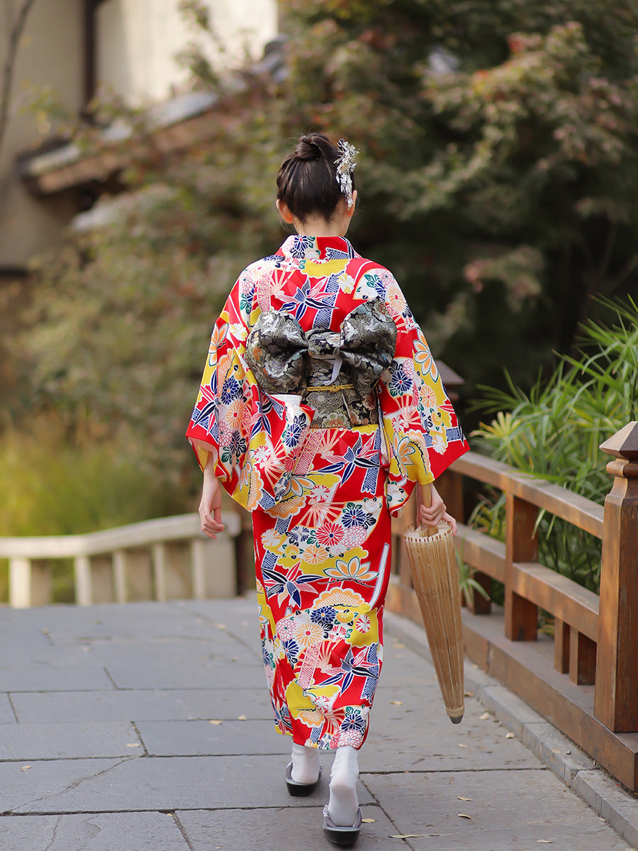 Kimono Coloré Femme