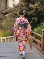 Charger l&#39;image dans la galerie, Kimono Coloré Femme
