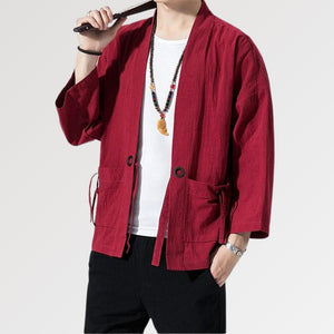 Kimono Homme Rouge