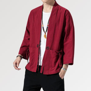 Kimono Homme Rouge