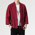 Charger l&#39;image dans la galerie, Kimono Homme Rouge

