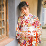 Charger l&#39;image dans la galerie, Kimono Japonais Femme &#39;Nomi&#39;
