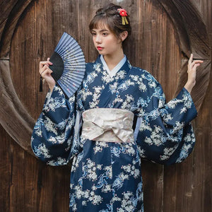 Kimono Japonais Femme 'Sannosawa'