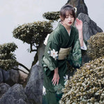 Charger l&#39;image dans la galerie, Kimono Japonais Femme &#39;Tanigawa&#39;

