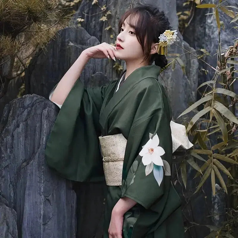 Kimono Japonais Femme 'Tanigawa'
