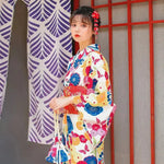 Charger l&#39;image dans la galerie, Kimono Japonais Femme &#39;Komaki&#39;
