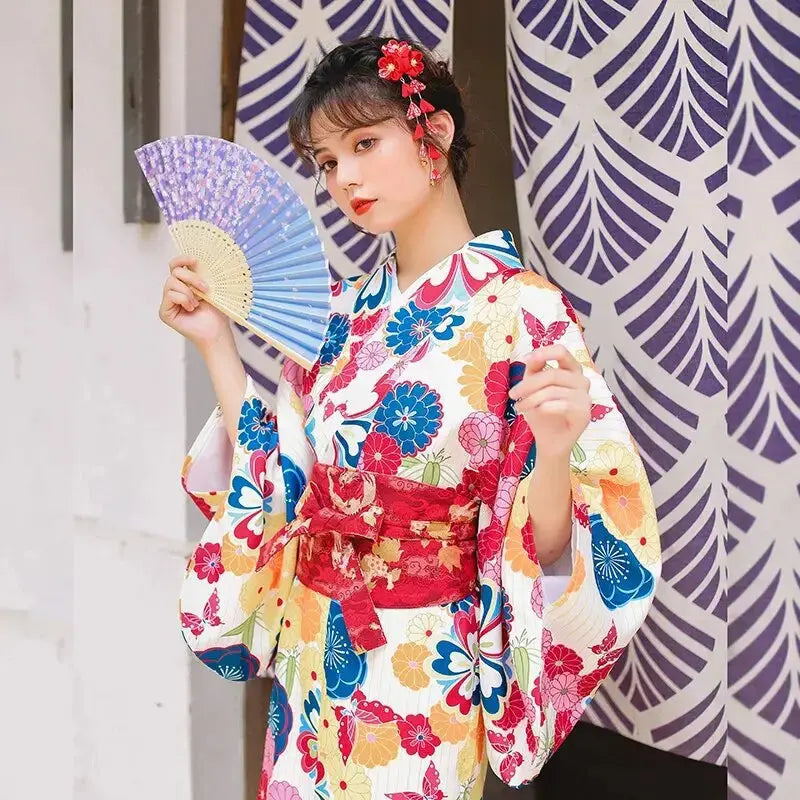 Kimono Japonais Femme 'Komaki'