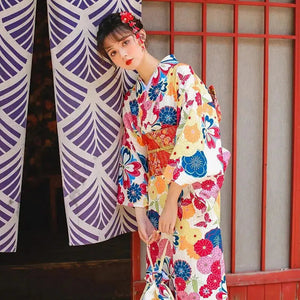 Kimono Japonais Femme 'Komaki'