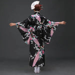 Charger l&#39;image dans la galerie, Kimono Japonais Femme &#39;Kisokoma&#39;
