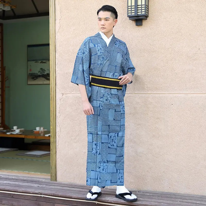Kimono Japonais Homme 'Azuma-Kofuji'