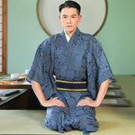 Charger l&#39;image dans la galerie, Kimono Japonais Homme &#39;Azuma-Kofuji&#39;
