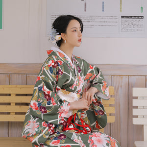Kimono Japonais Traditionnel Femme