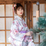 Charger l&#39;image dans la galerie, Kimono Motifs Japonais Femme &#39;Toyooka&#39;
