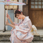 Charger l&#39;image dans la galerie, Kimono Rose Femme
