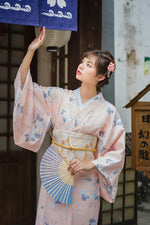 Charger l&#39;image dans la galerie, Kimono Rose Femme
