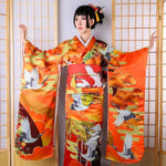 Charger l&#39;image dans la galerie, Kimono Style Japonais Femme &#39;Chikusei&#39;

