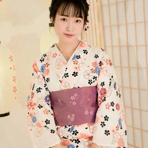 Kimono Traditionnel Femme 'Akanagi'