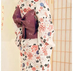 Charger l&#39;image dans la galerie, Kimono Traditionnel Femme &#39;Akanagi&#39;
