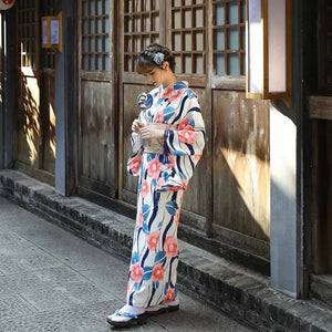 Kimono Traditionnel Femme 'Hiroodake'