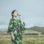 Charger l&#39;image dans la galerie, Kimono Traditionnel Femme &#39;Washiba&#39;
