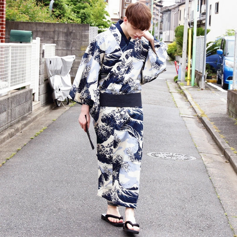 Kimono Vague de Kanagawa