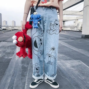 Pantalon Motif Elmo Femme 'Nagoya'