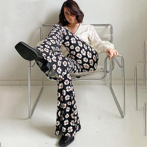 Pantalon Floral Femme 'Utsunomiya'