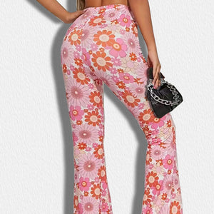 Pantalon Floral Femme
