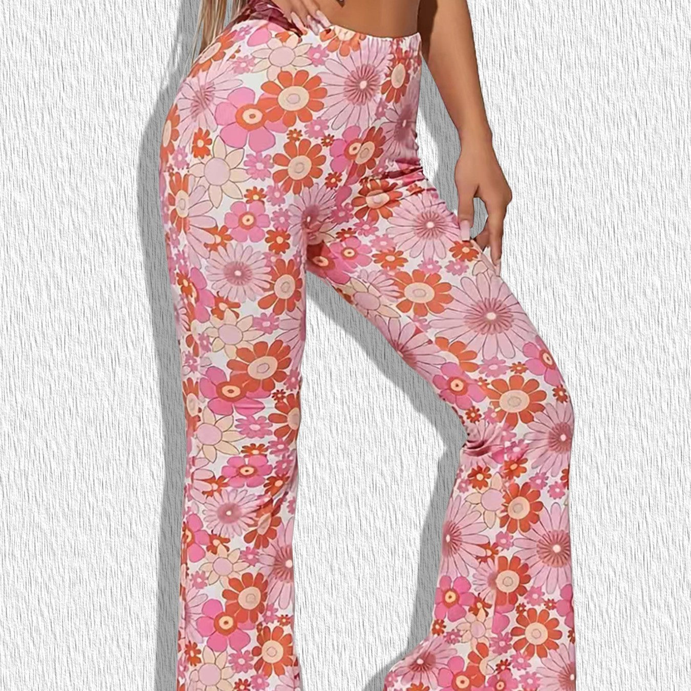 Pantalon Floral Femme