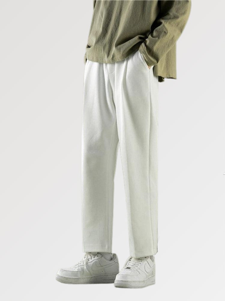 Pantalon Large Coupe Droite Homme 'Komoro'