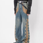 Charger l&#39;image dans la galerie, Pantalon Patchwork Femme
