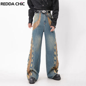 Pantalon Patchwork Femme