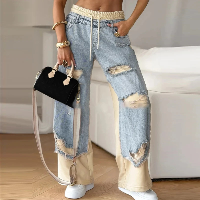 Pantalon Style Japonais Femme