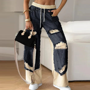Pantalon Style Japonais Femme