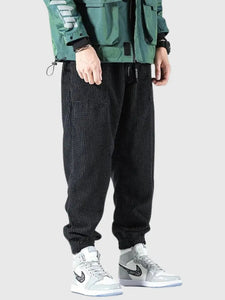 Pantalon Velour Cotelé