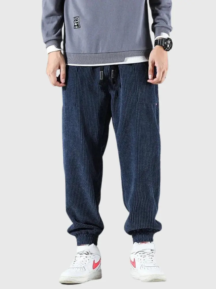 Pantalon Velour Cotelé