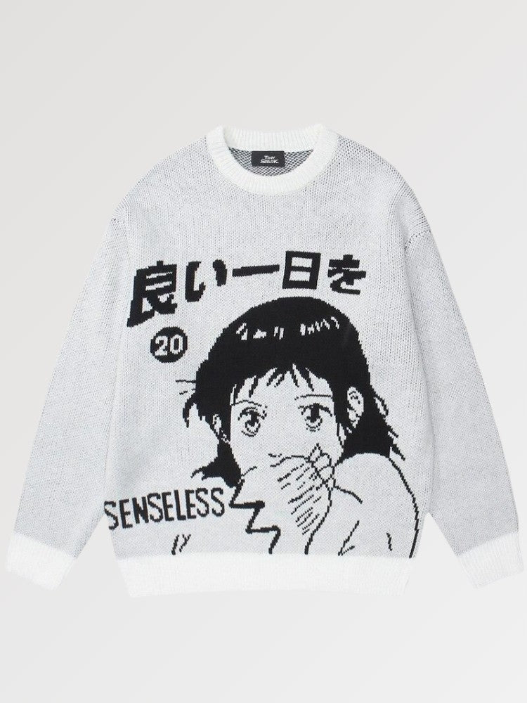 Pull Anime Code Pull Anime Inscriptions Japonaises 'Shizuoka' – Japan Mood
