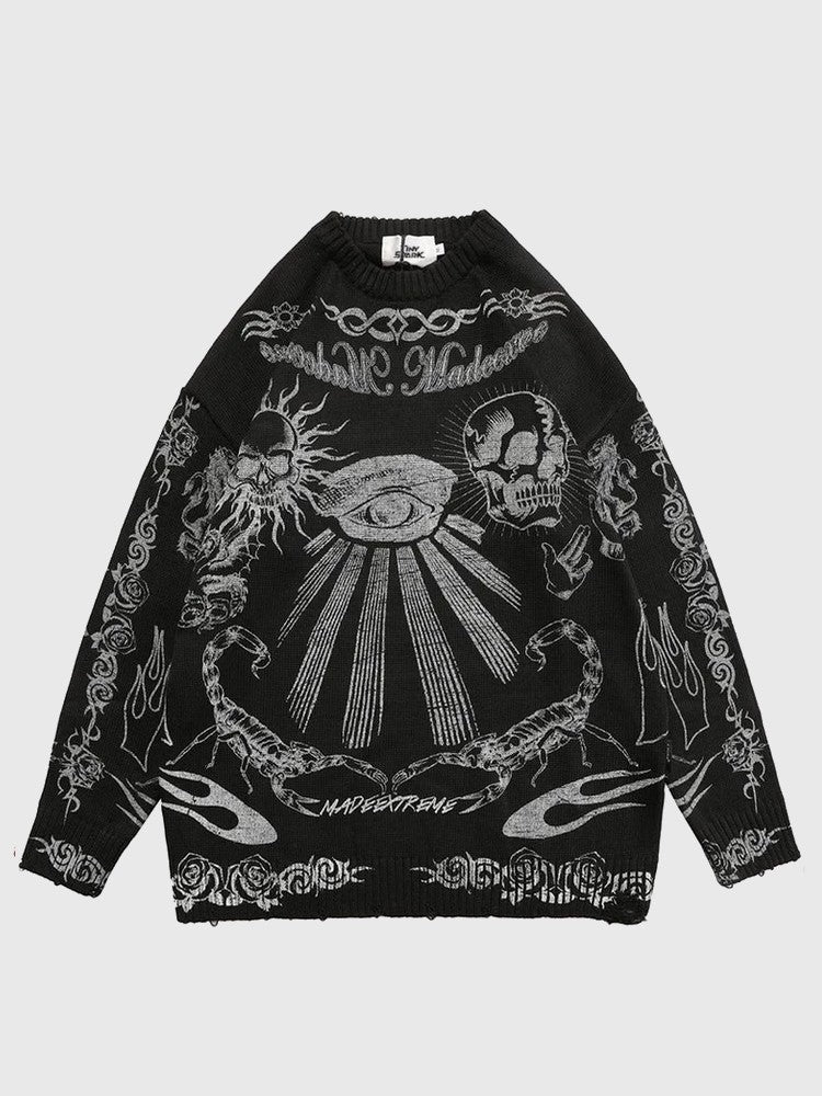 Pull Japonais Oversize