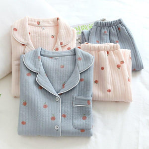 Pyjama Coton Épais Style Japonais