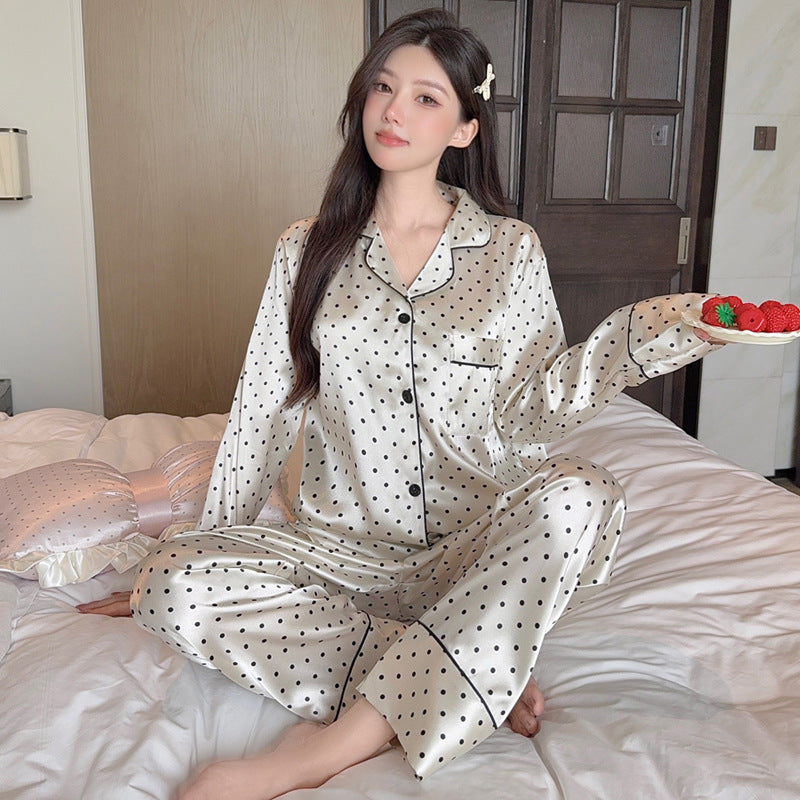 Pyjama Japonais à Pois pour Femme