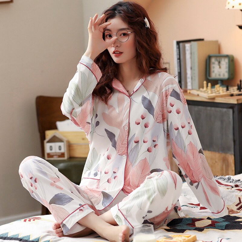 Pyjama Japonais Deux Pièces pour Femme