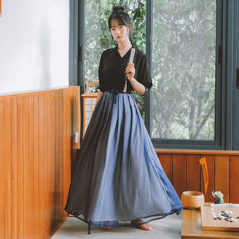 Robe Japonaise Longue 'Ogino'