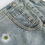 Charger l&#39;image dans la galerie, Short en Jean Brodé

