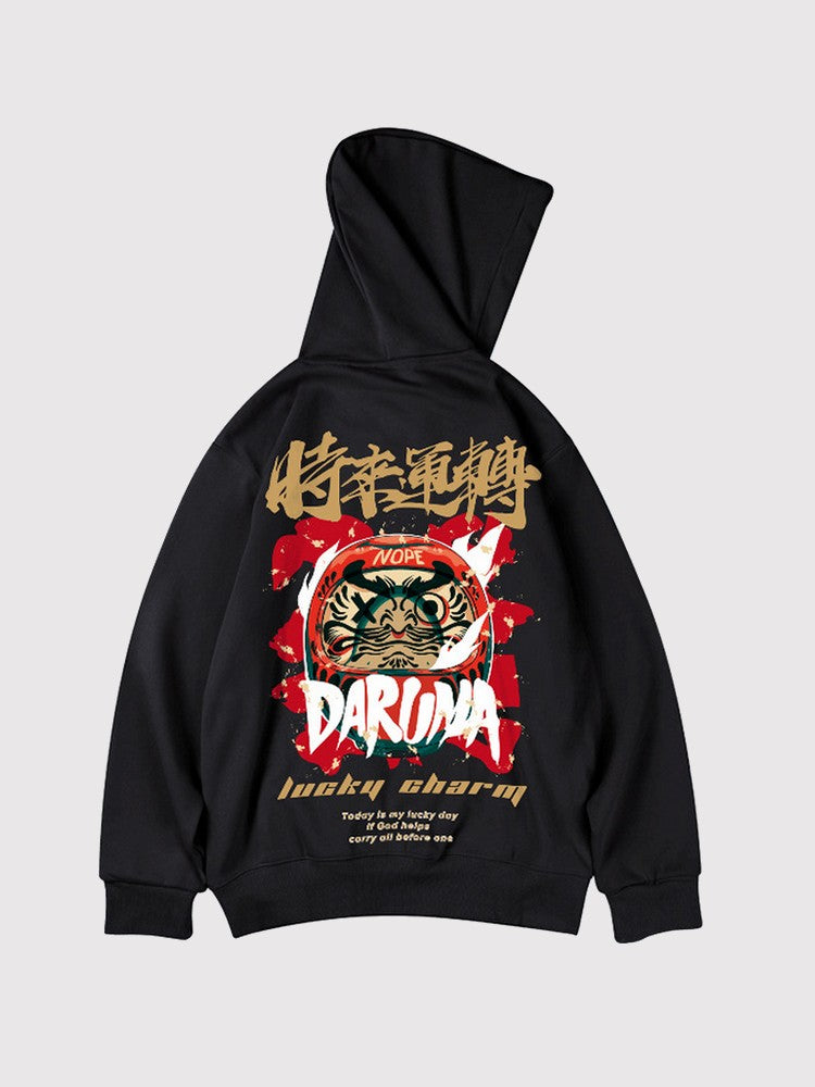 Sweat à Capuche Japan Power – Style Motard – Coupe Ajustée – Homme/Femme – 70% Coton