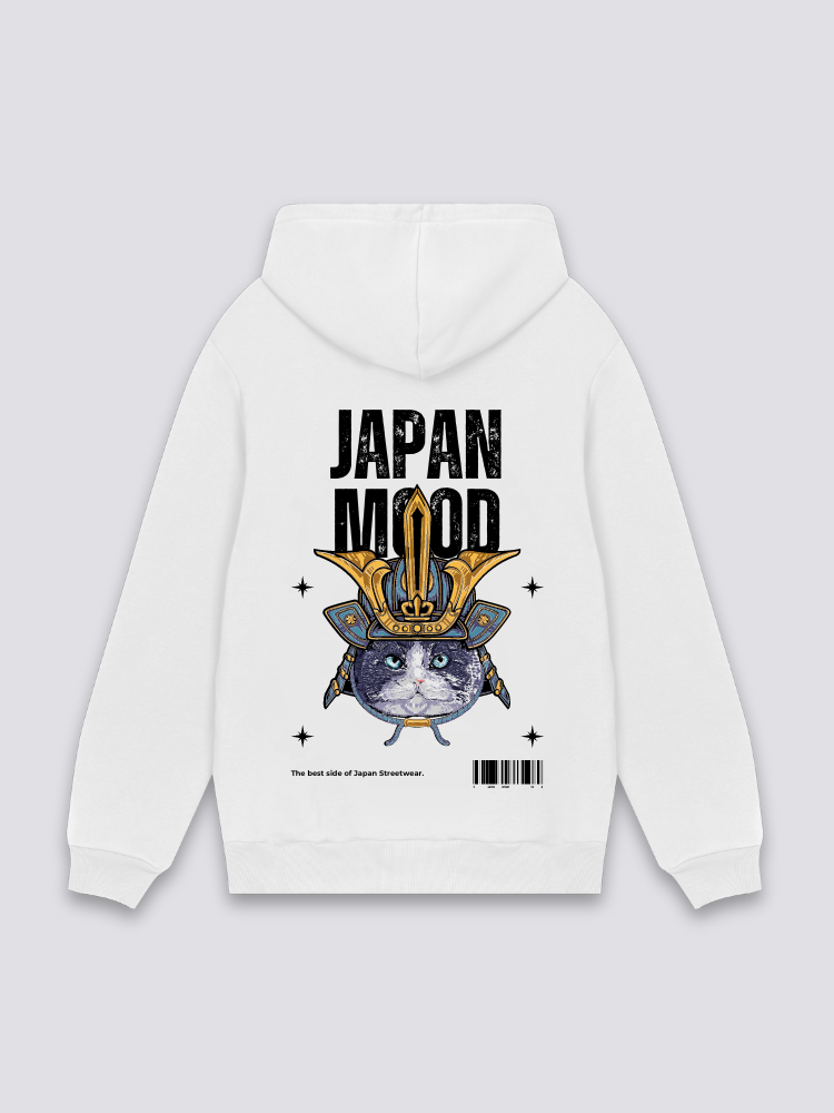 Sweat Japonais Motif Chat