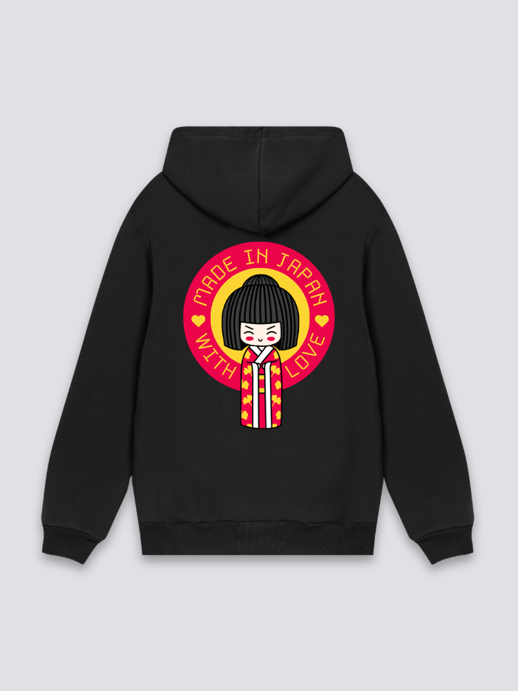 Sweat Japonais Motif Geisha